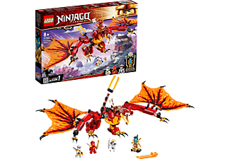 LEGO NINJAGO 71753 Kais Feuerdrache Spielset, Mehrfarbig