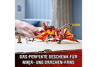 LEGO NINJAGO 71753 Kais Feuerdrache Bausatz, Mehrfarbig