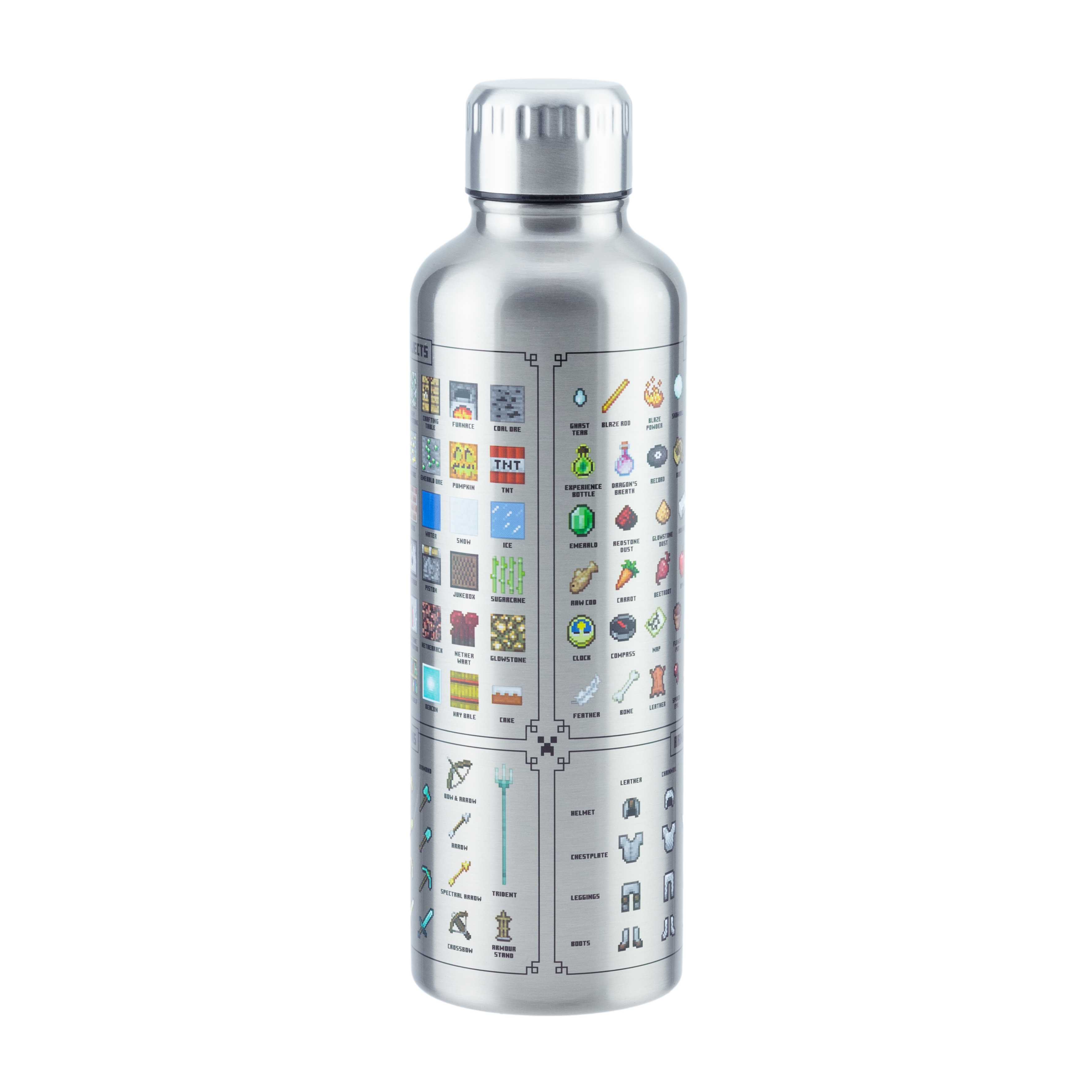 PALADONE PRODUCTS PP7995MCF Minecraft Metall Wasserflasche Wasserflasche