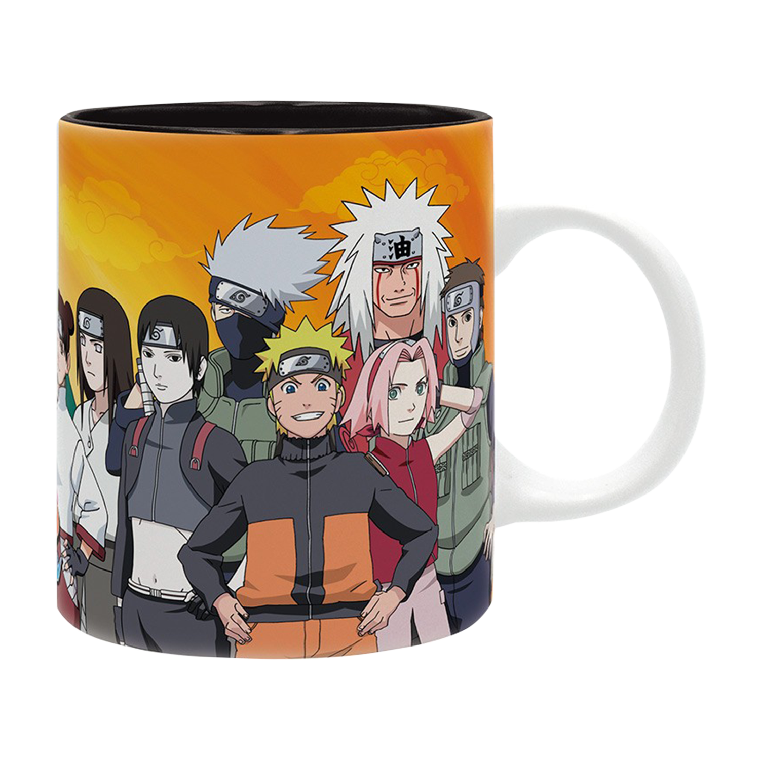 Taza - Avance. ABY Konoha Ninjas, Naruto Shippuden, 0.32 l, Cerámica, Multicolor