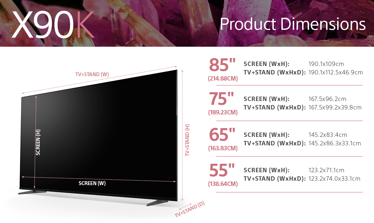 SONY XR55X90SAEP 55" FULL LED Smart 4K - Ultra HD 4K - TV LED - 55 pouces