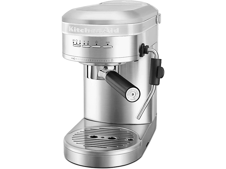 KITCHENAID 5KES6503ESX Artisan Eszpresszó kávéfőző, rozsdamentes acél, 15 bar