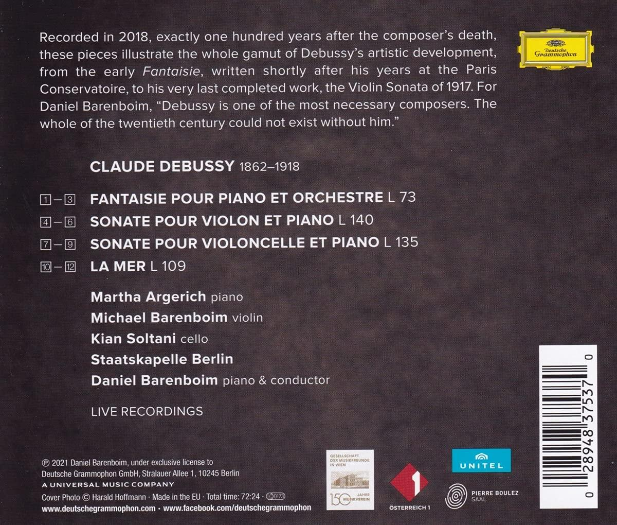 Various Artists, Daniel Barenboim, Staatskapelle Berlin - Debussy  - (CD)