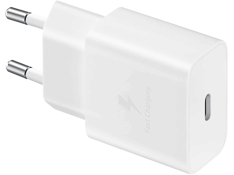 Samsung 194815 Ladegerät "EP-T1510N", USB-C, 15W, Weiß; Schnellladeadapter