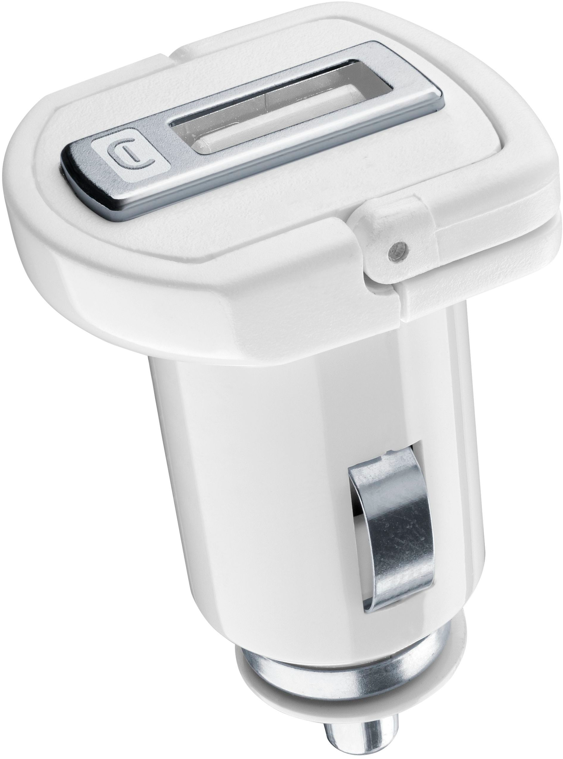 CELLULAR LINE USB Car Charger Kit Ultra - KFZ-Ladegerät (Weiss)