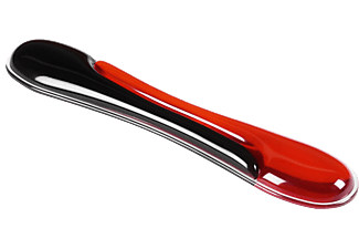 KENSINGTON Duo Gel géltöltésű csuklótámasz billentyűzethez, fekete-piros (62398)