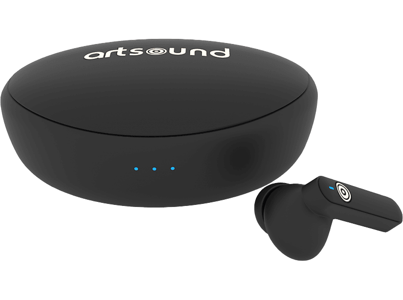 ARTSOUND Brainwave 03 TWS Bluetooth fülhallgató aktív zajszűrős mikrofonnal, fekete