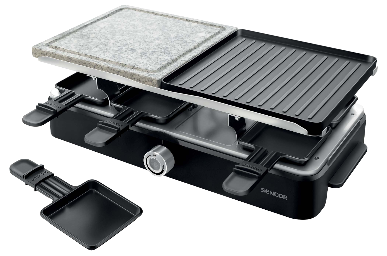 SENCOR SBG 0260BK Raclette grillsütő