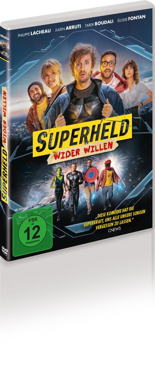 DVD-Hülle eines Films mit einer Gruppe von Menschen und einer Stadt im Hintergrund.