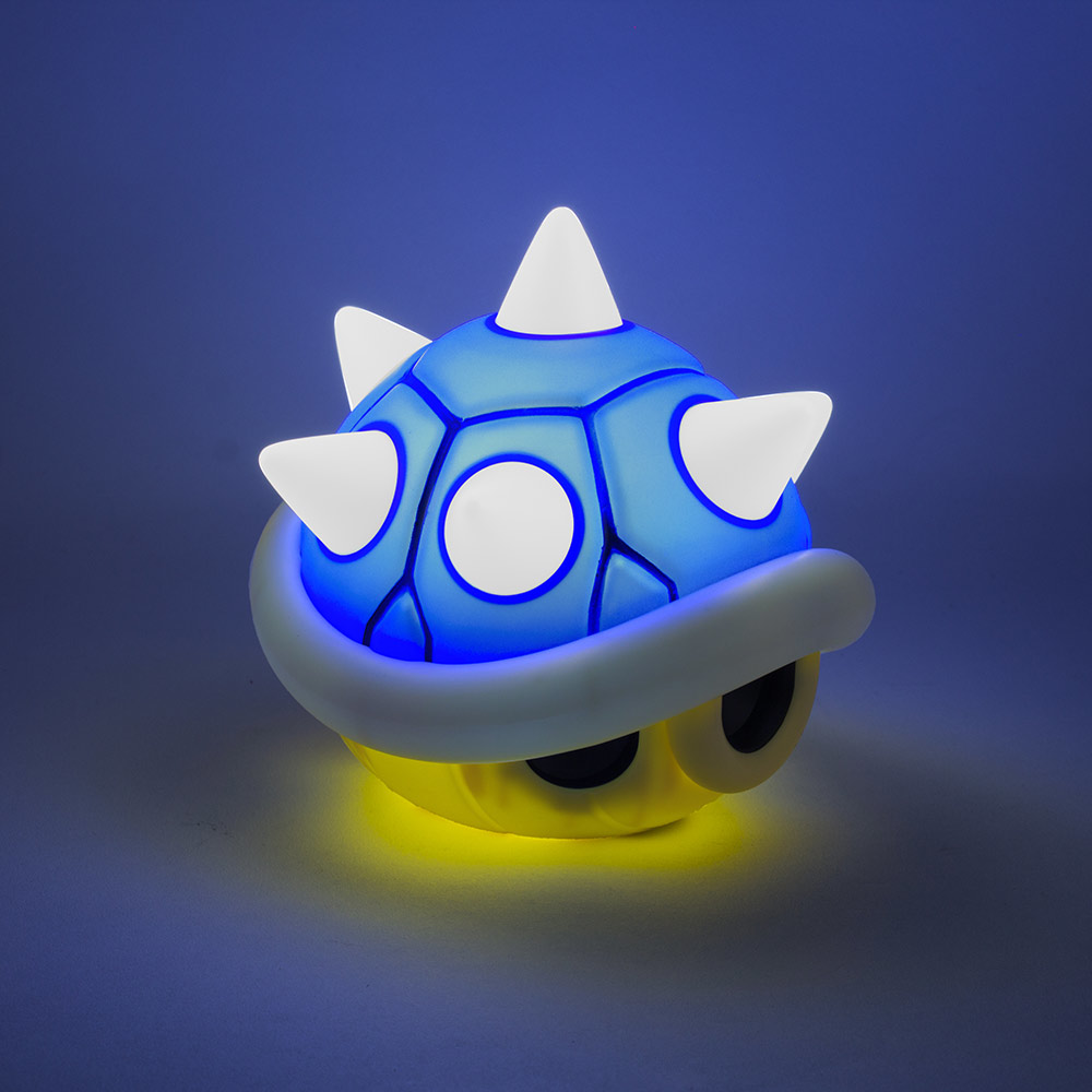 PALADONE Super Mario: Blue Shell Light - luce-decorativa (Blu/Bianco/Giallo)