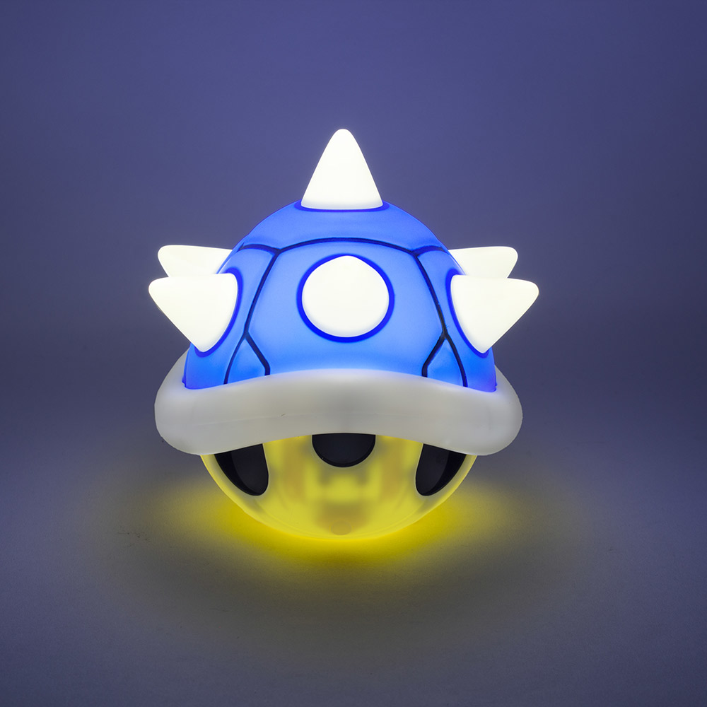 PALADONE Super Mario: Blue Shell Light - luce-decorativa (Blu/Bianco/Giallo)