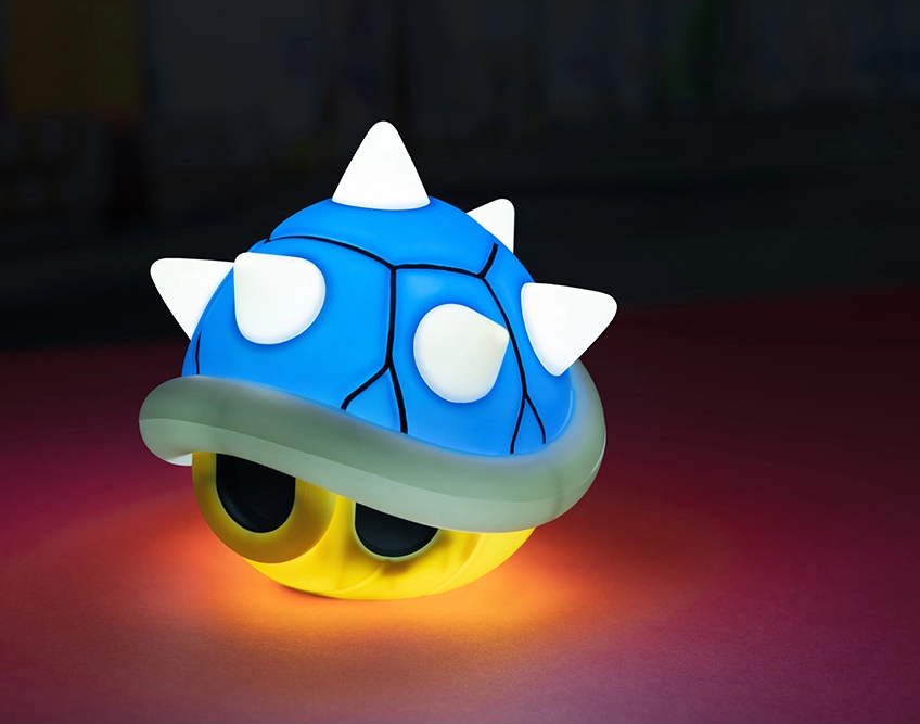 PALADONE Super Mario: Blue Shell Light - luce-decorativa (Blu/Bianco/Giallo)