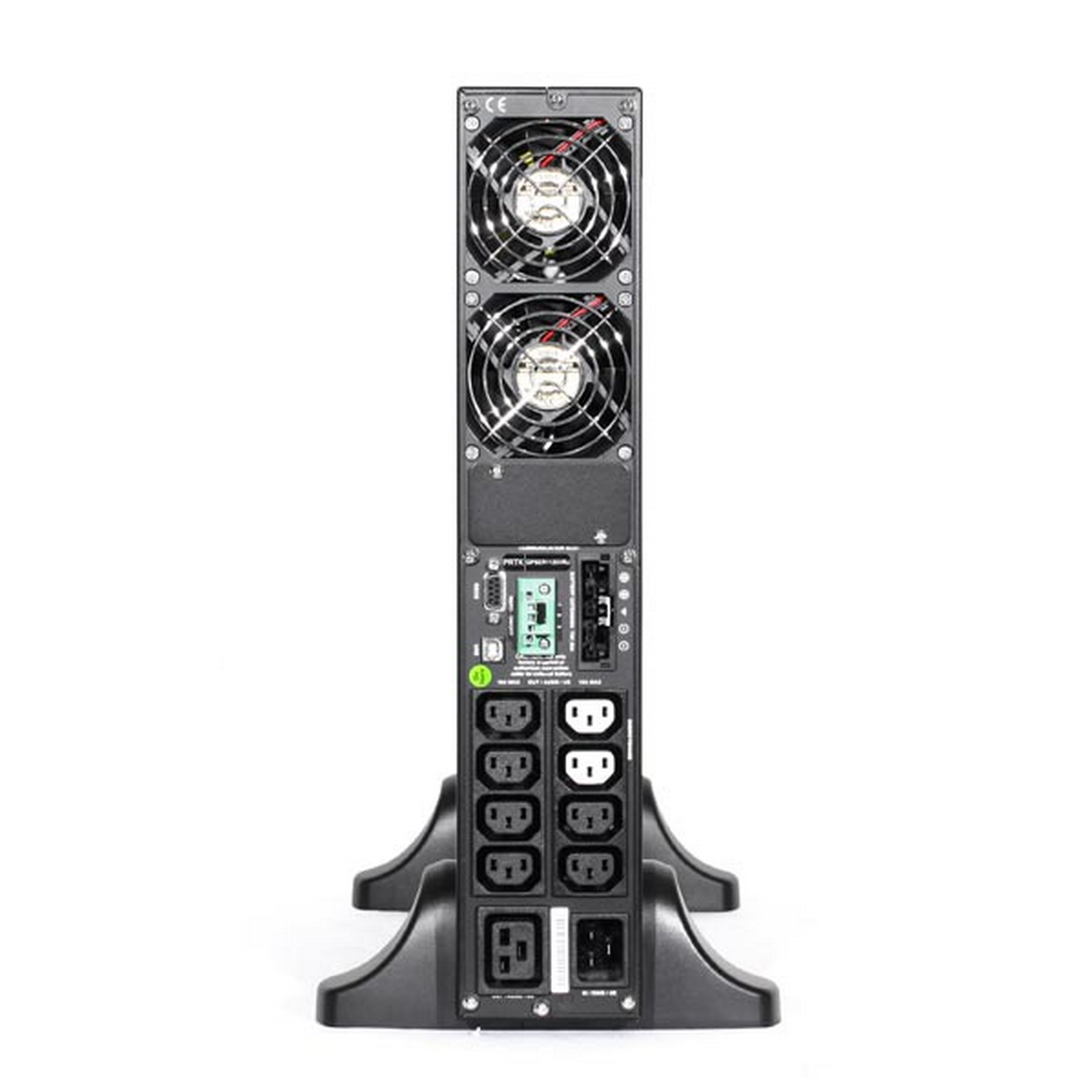 SAI - Riello Vision Dual, 2200 VA, 1980 W, 230 V, 9 Enchufes, Negro