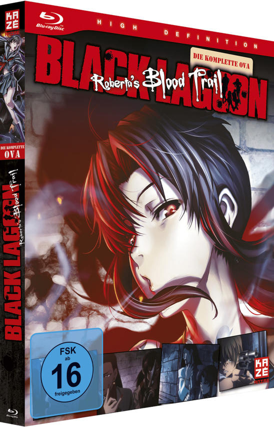 DVD-Hülle mit Anime-Figuren. Das Cover zeigt eine Frau mit roten Haaren.