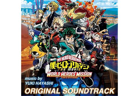 My Hero Academia: World Heroes' Mission - Original Soundtrack LP Vinyl