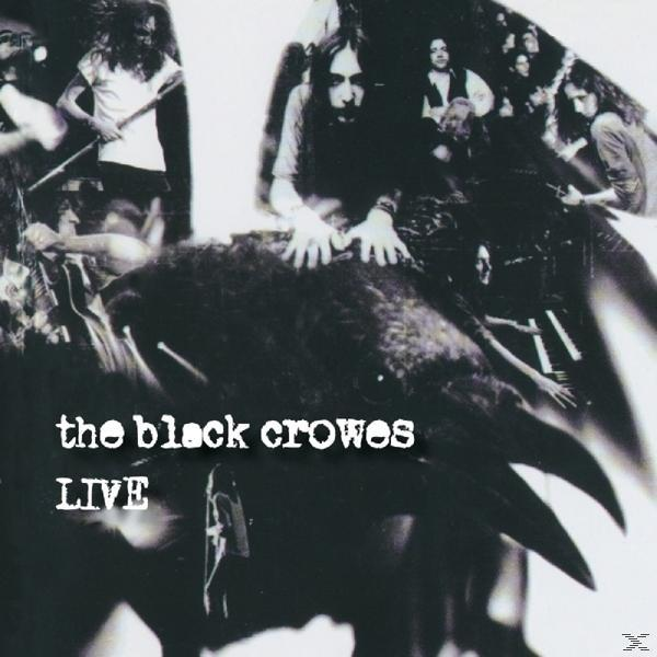 Album borító a zenekar tagjaival és egy nagy hollóval, a szöveg 'the black crowes'.