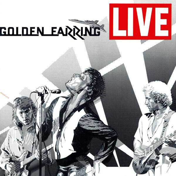Live - (Vinyl) Earring Golden -