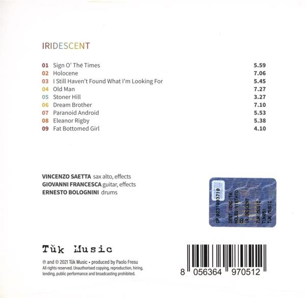 Triapology - Iridescent  - (CD)