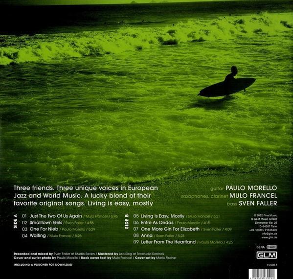 (180g Black Living - (LP Vinyl) Morello,Paulo/Francel,Mulo/Faller,Sven Is Easy,Mostly - + Download)