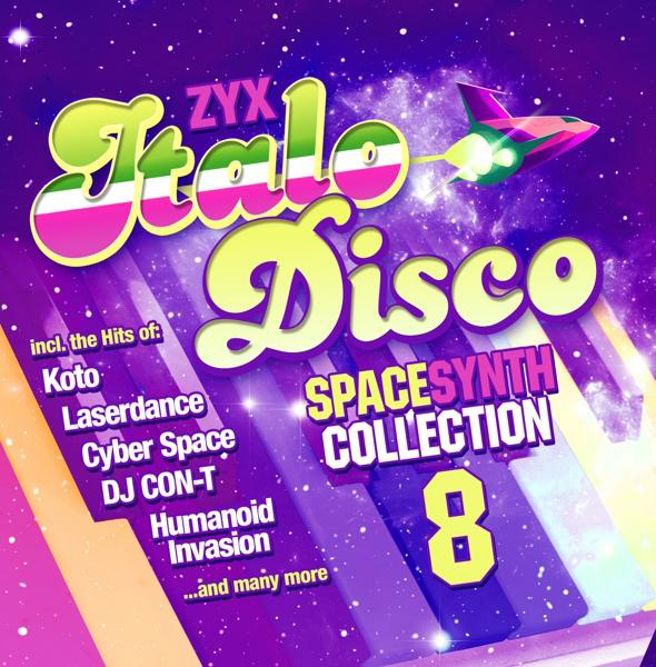Various - Zyx (CD) Disco Collection Spacesynth 8 Italo 