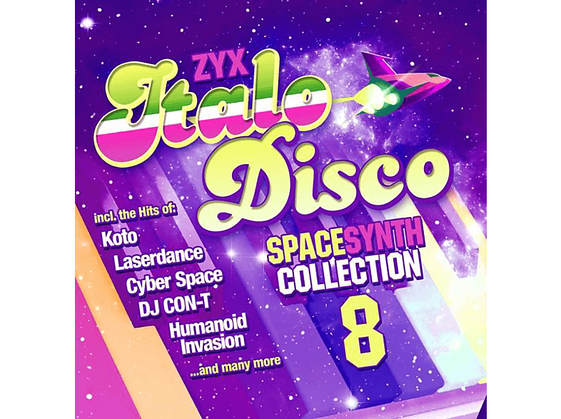 Various - Zyx (CD) Disco Collection Spacesynth 8 Italo 