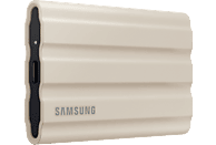 SAMSUNG T7 Shield 1TB USB 3.2 Gen 2 (10Gbps, Type-C) Externe Solid State Drive (Portable SSD) Beige (MU-PE1T0K)