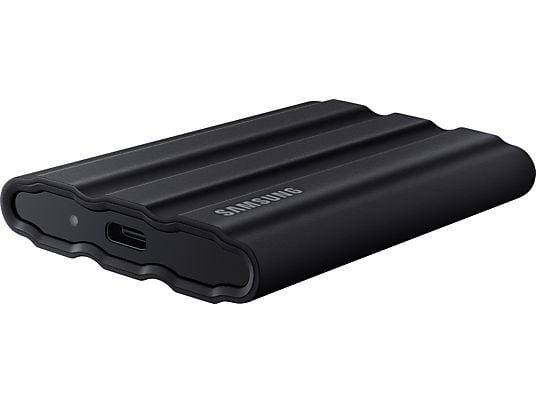 SAMSUNG T7 Shield 1TB USB 3.2 Gen 2 (10Gbps, Type-C) Externe Solid State Drive (Portable SSD) Zwart (MU-PE1T0S)