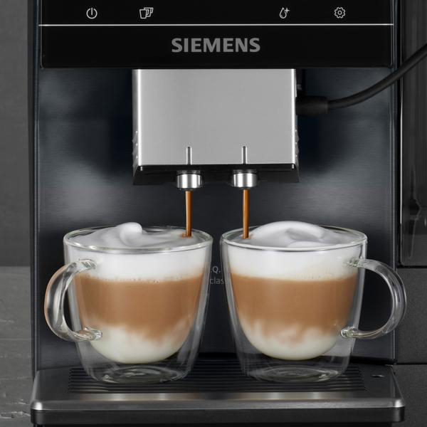 SIEMENS TP705D01 EQ.700 classic Kaffeevollautomat Schwarz