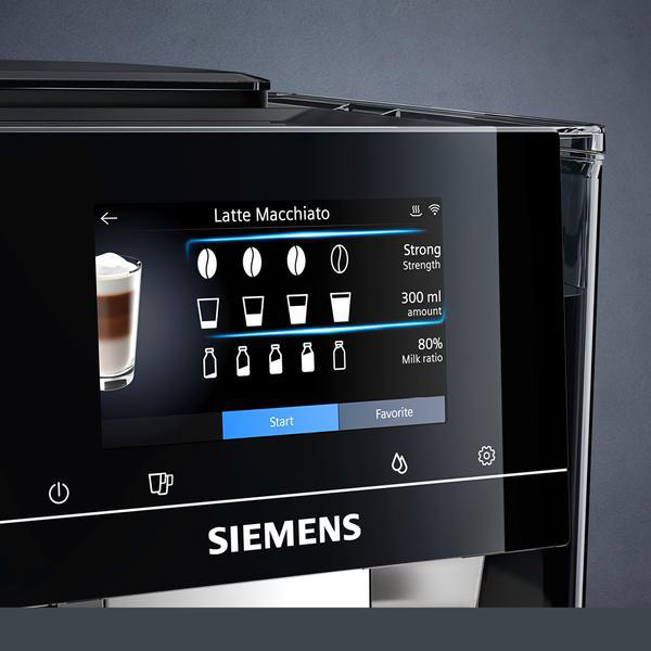 SIEMENS TP705D01 EQ.700 classic Kaffeevollautomat Schwarz