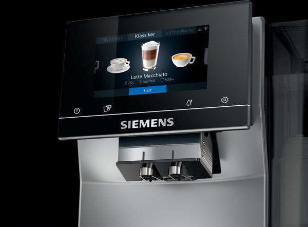 SIEMENS TP705D01 EQ.700 classic Kaffeevollautomat Schwarz
