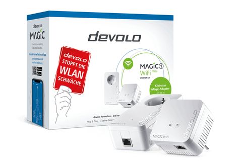 DEVOLO Powerline 8561 Magic 1 WiFi mini Starter Kit online kaufen