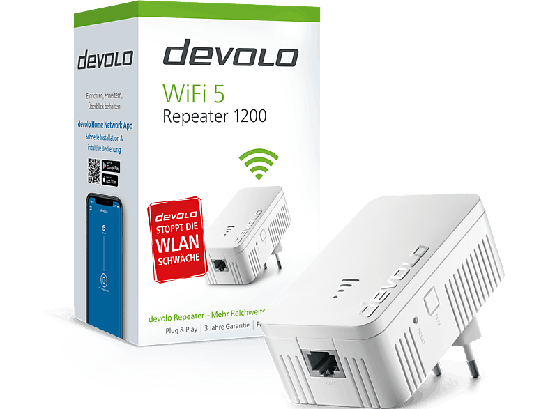 DEVOLO 8867 WiFi 5 Repeater 1200