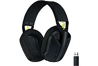 LOGITECH Gaming Headset G435 Lightspeed, Bluetooth, USB-C/A, Over-Ear, Schwarz