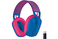 LOGITECH Gaming Headset G435 Lightspeed, Bluetooth, USB-C/A, Over-Ear, Blau