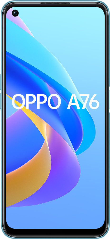 OPPO Smartphone A76 4G 128GB Glowing Blue (CPH2375GE)