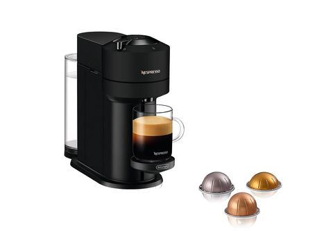 Cafetera de cápsulas  Nespresso® De'Longhi Vertuo Next ENV120.BM, 1500W,  1.1 l, Calentamiento 30s, Tecnología Centrifusión™, Bluetooth, Apagado auto