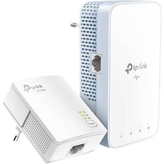 Adaptador PLC - TP-Link TL-WPA7517 KIT, 2 unidades, Wi-Fi, 1000 Mbps, Ethernet Gigabit, Blanco