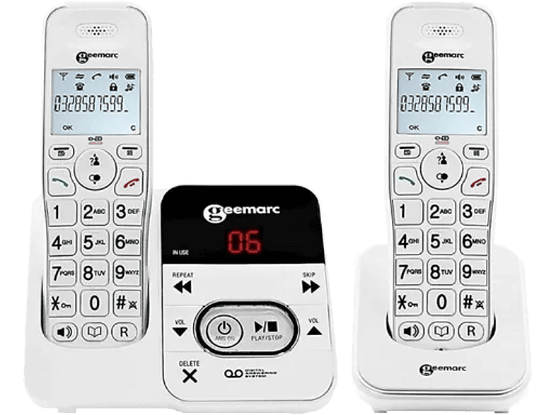 Geemarc Telefoon - Antwoordapparaat Amplidect 295 Duo (amplidect295-2)