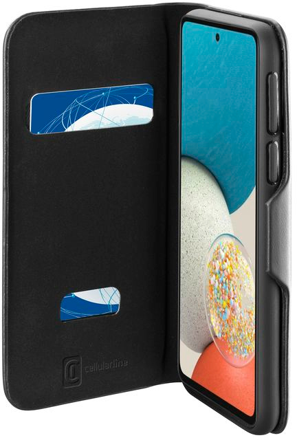 CELLULARLINE Flipcover Book Clutch Galaxy A53 5G Zwart (BOOKCLU3GALA53K)