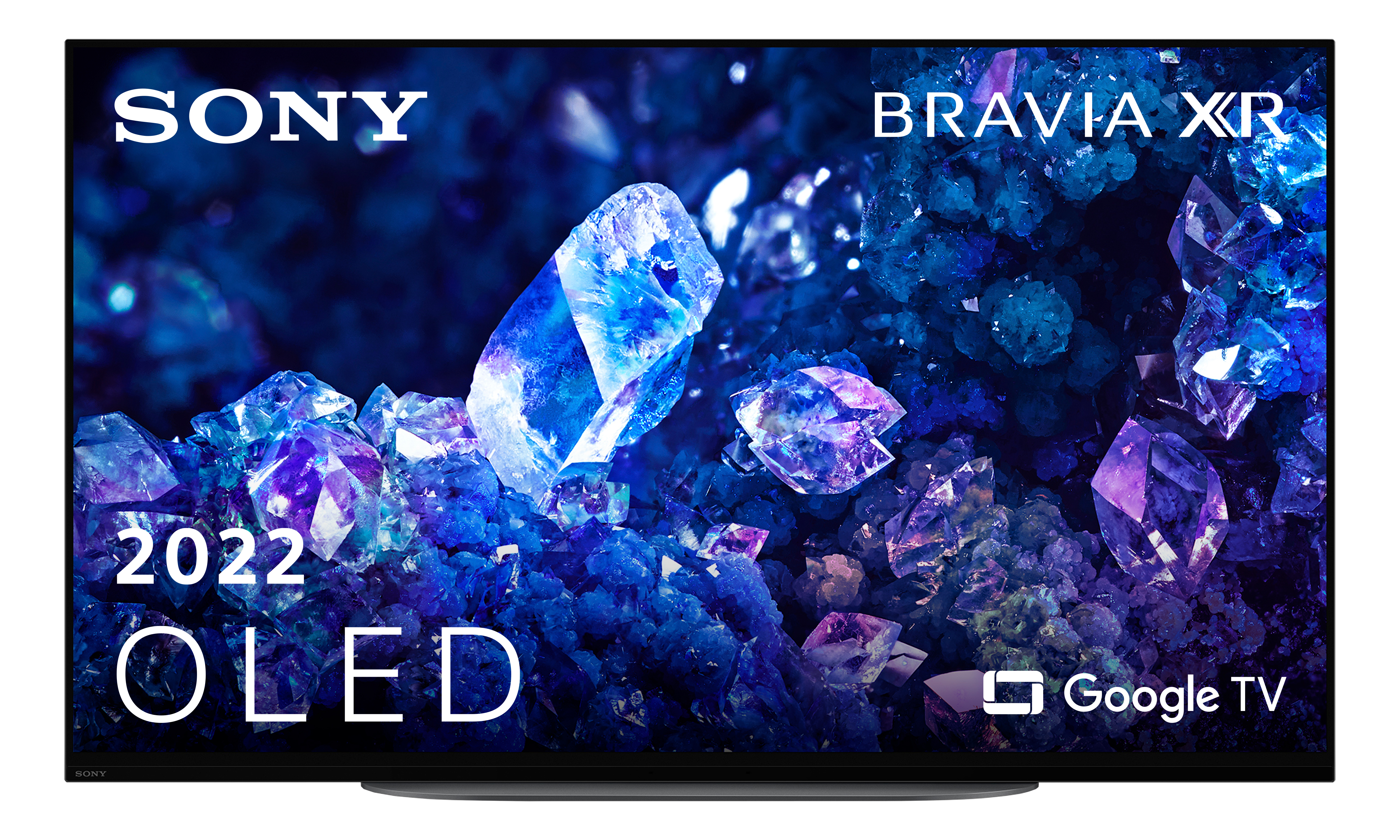 Sony Bravia OLED TV, Modell 2022, mit kristallähnlichem Bild.