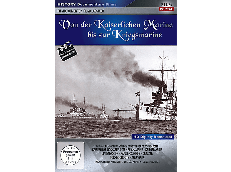 Von der Kaiserlichen Marine bis zur Kriegsmarine DVD