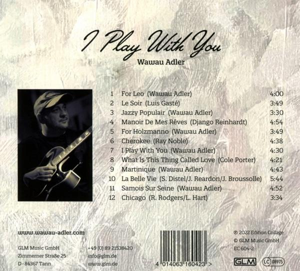 Wawau Adler - I Play With You  - (CD)