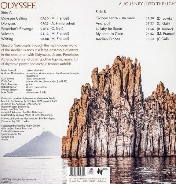Quadro Nuevo - Odyssee-A Journey Into The Light (180g Black LP)  - (Vinyl)