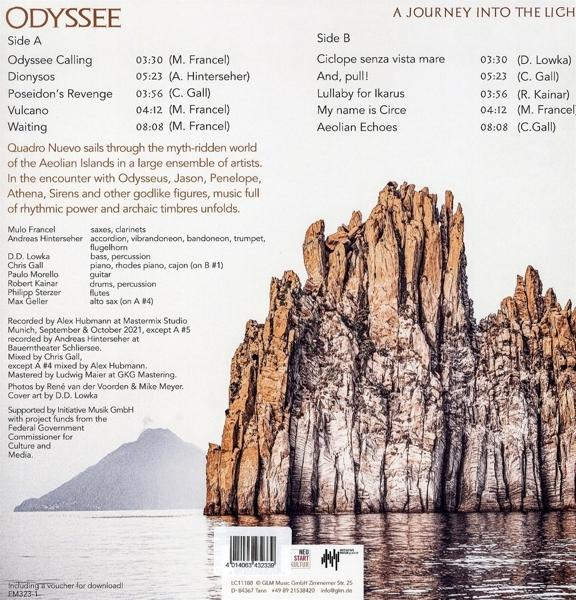 Quadro Nuevo - Odyssee-A Journey Into The Light (Ltd Bronze LP)  - (Vinyl)