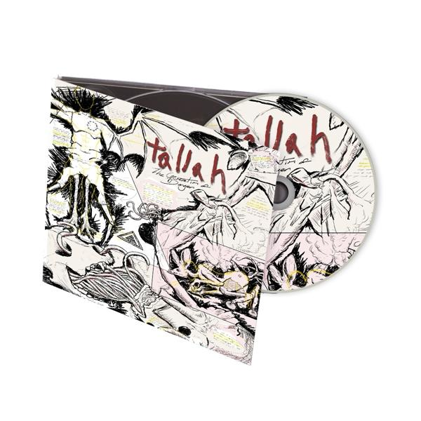 CD-Albumcover. Weißer Hintergrund. Albumtitel, Künstlername und Artwork sichtbar.