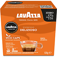 LAVAZZA Kaffeekapsel A Modo Mio Espresso Delizioso (16 Stk., Kompatibles System: Lavazza A Modo Mio)