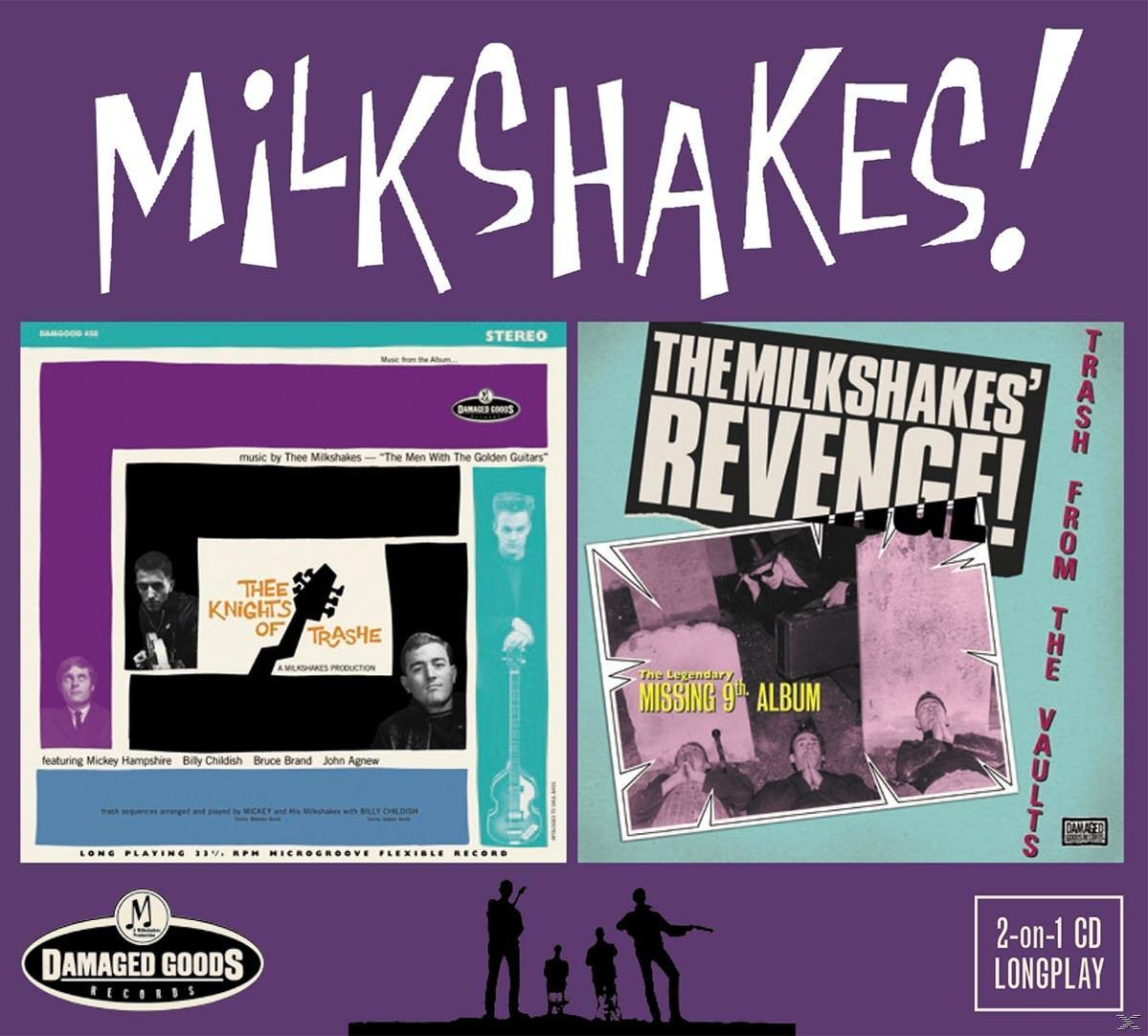 The Milkshakes - Thee Knights Of Trashe/Revenge   - (CD)