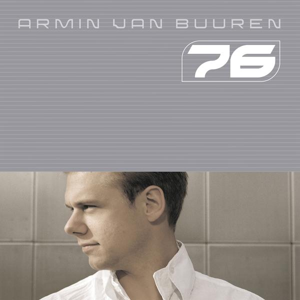 Armin van Buuren '76' című albumának borítója, rajta a profiljával és egy szürke, textúrázott háttérrel.