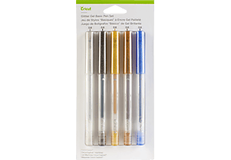 CRICUT Explore/Maker Gel Pen Glitter Black, Gold, Silver, Brown and Blue