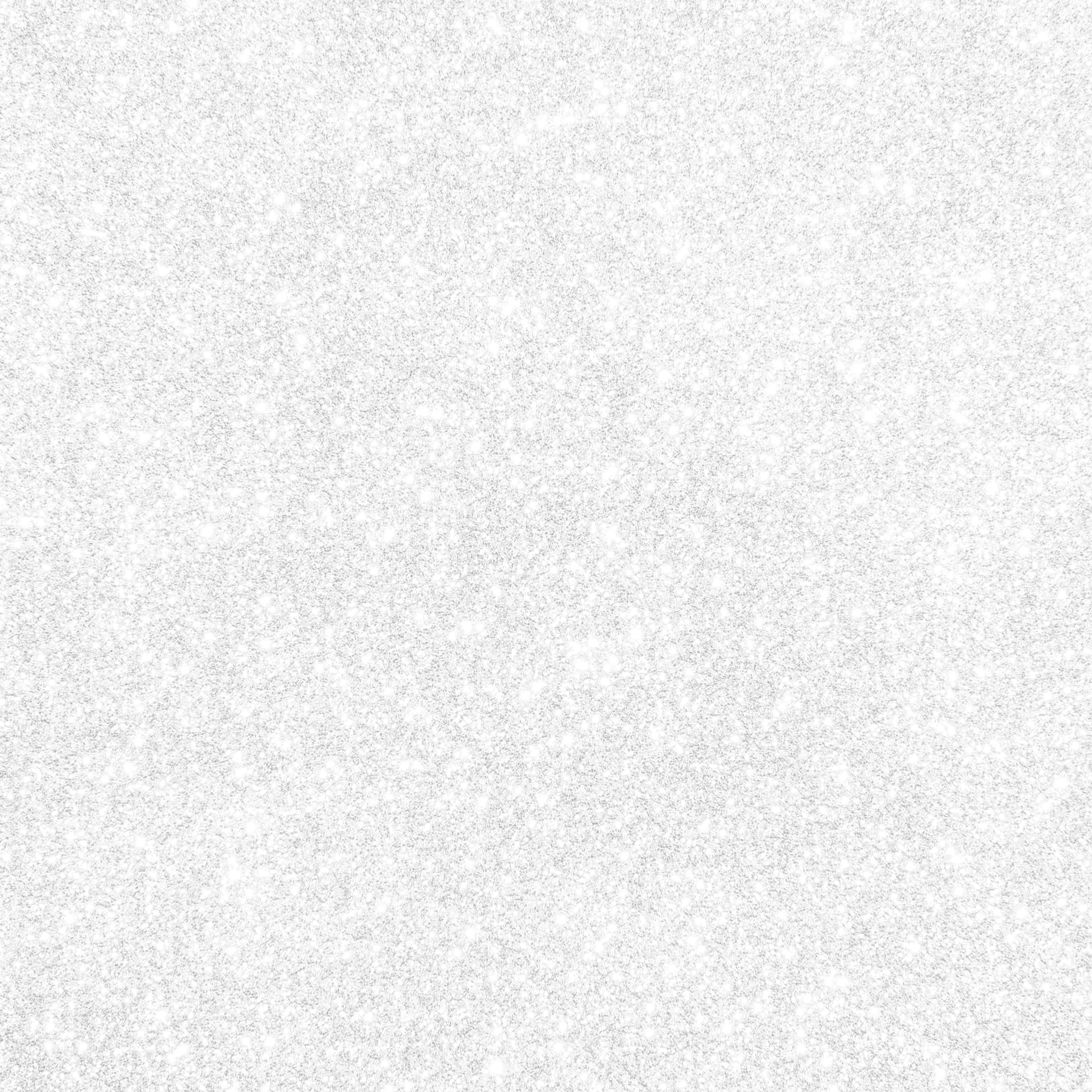 Das Bild zeigt einen glitzernden, hellweißen Hintergrund. Winzige, reflektierende Partikel erzeugen einen funkelnden Effekt.